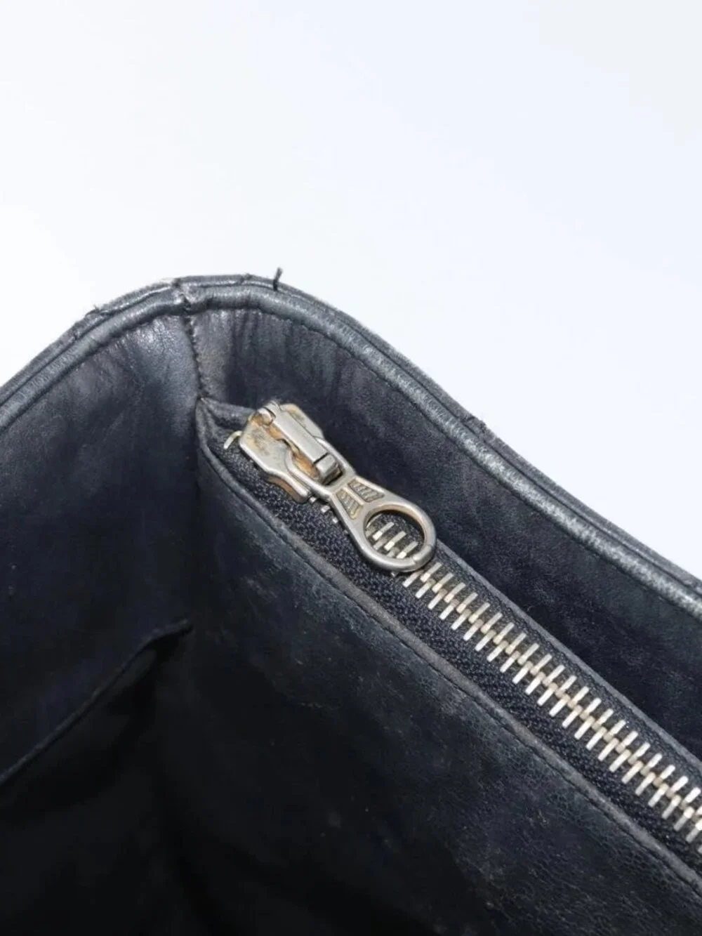 CHANEL Matelasse Chain Shoulder Bag Lamb Skin Black Gold CC Auth ARZ445